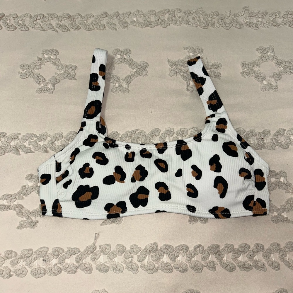 Target Leopard Print Bikini Top
